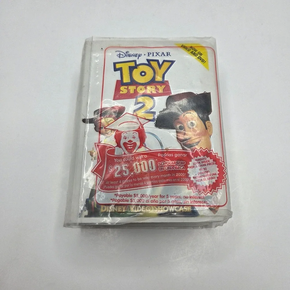 Disney Toy Story 2 Woody McDonald's Happy Meal Toy Vintage 2000 Figure Case